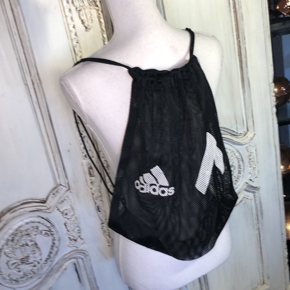 Open Weave Adidas Gym  Backpack - Picture 2 of 7